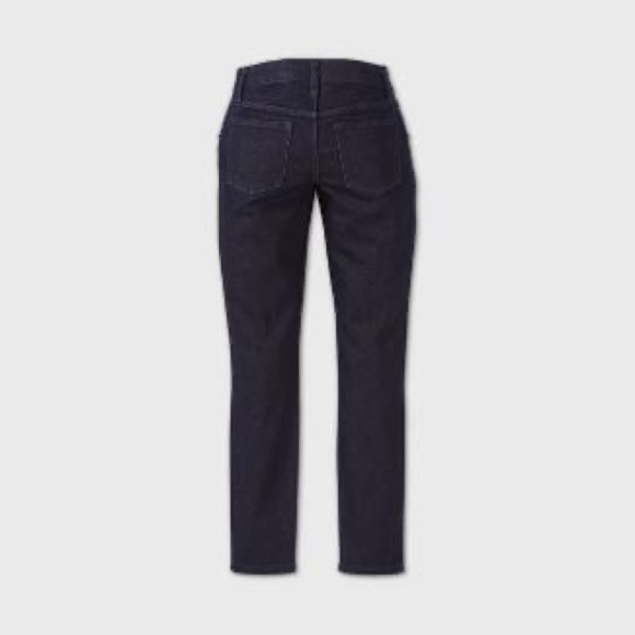 Side Panel Maternity Jeggings in Dark Wash - Isabel Maternity - Picture 2 of 9